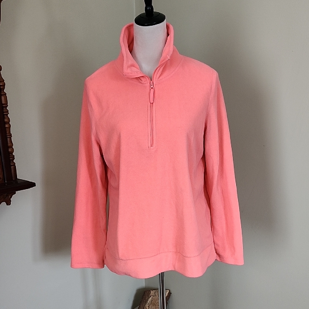 Old Navy Pink Fleece Pullover, M